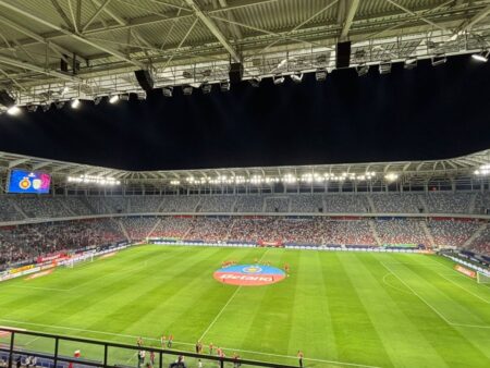 Stadionul Ghencea, gol mai mare în meciul FCSB – Unirea Slobozia