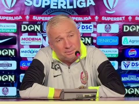 Dan Petrescu, cu ironie înaintea meciului cu Braga: „Mi-ar plăcea să joc eu, sincer!”