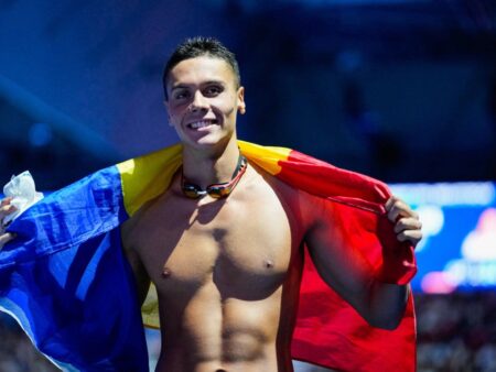 Românii îl susțin pe David Popovici! Ce emoții a trăit Camelia Potec la Campionatul Mondial de Natație din Singapore