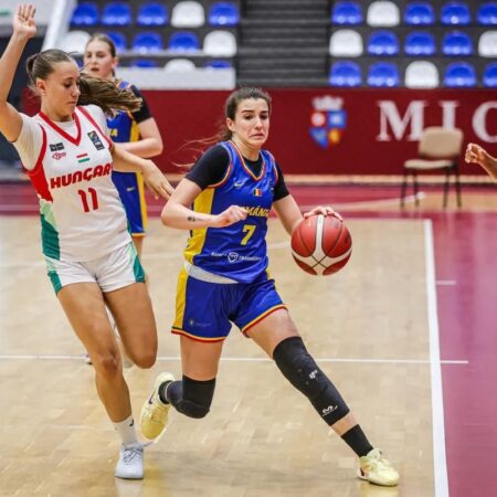 Performanță remarcabilă pentru baschetul feminin juvenil! România, locul 9 la Campionatul European U16, cu un bilanț de 4-3.