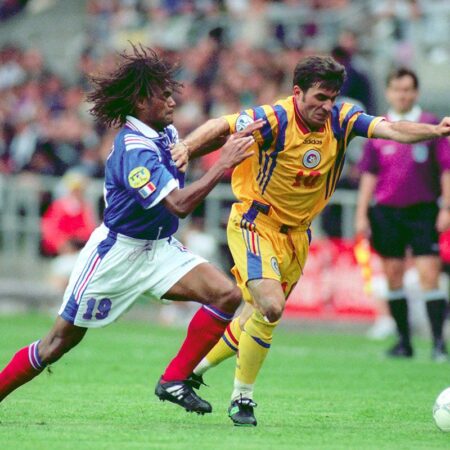 Hagi și Karembeu, coechipieri la Meciul Caritabil Legends