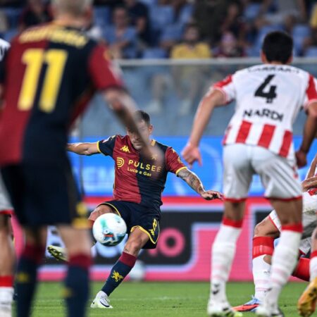 Nicolae Stanciu, debut spectaculos la Genoa! Gol impresionant sub privirile lui Mircea Lucescu și Dan Șucu.