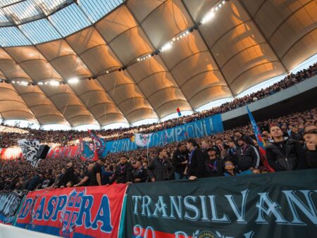 Peluza Nord, reacție la o zi după eșecul FCSB cu Dinamo, înregistrând al patrulea meci pierdut consecutiv: „E rândul nostru”