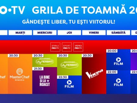 De 30 de ani, gândești fără limite! Spectacolul lumii te invită să privești dincolo! PRO TV dezvăluie grila de toamnă.