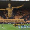 Lupi, coregrafie impresionantă în memoria lui Diogo Jota. Steagul Portugaliei, fluturat pe Molineux.