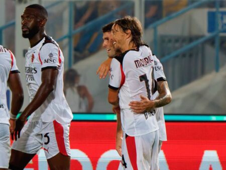 Luka Modric, asistent de excepție în Lecce – AC Milan 0-2