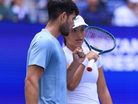 Cineva își mușcă limba: două evenimente incredibile din noua probă de dublu mixt de la US Open