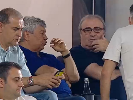 Mircea Lucescu a asistat la meciul Rapid – UTA! Golul care i-a validat decizia selecționerului