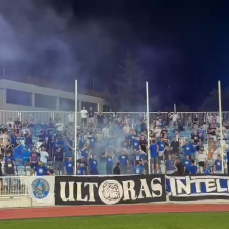 Scandalos! Ce mesaje au strigat ultrașii din Kosovo în timpul meciului Drita – FCSB