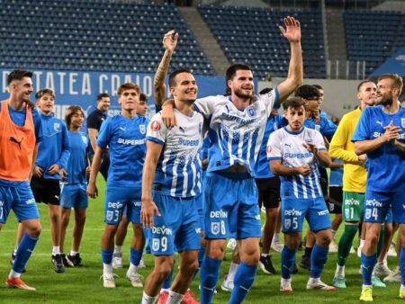 Spartak Trnava – Universitatea Craiova, începând cu ora 21:30 în turul 3 preliminar al Conference League! Componența echipelor de start