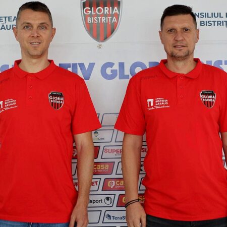 Nicolae Grigore și Ionuț Mazilu, prezentare la Gloria Bistrița