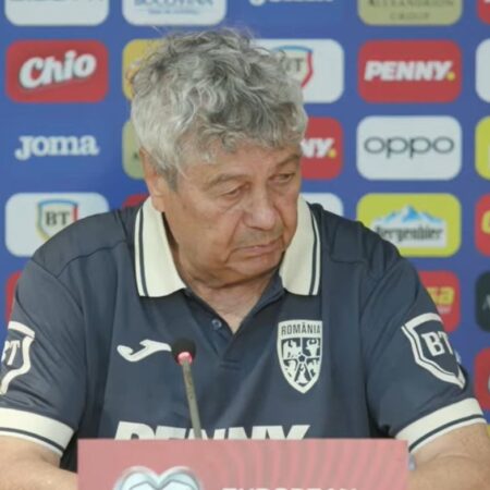 Conferință de presă susținută de Mircea Lucescu înaintea meciului cu Cipru