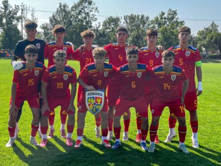 România U17, victorie clară după două meciuri cu 7 goluri încasate » Jucătorul de la Real Madrid a fost căpitan