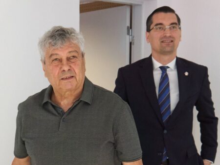 Mircea Lucescu în direct: întâlnire crucială cu Răzvan Burleanu la FRF