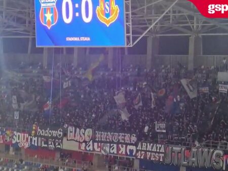 Atmosfera din Ghencea: Steaua – ASA Târgu-Mureș