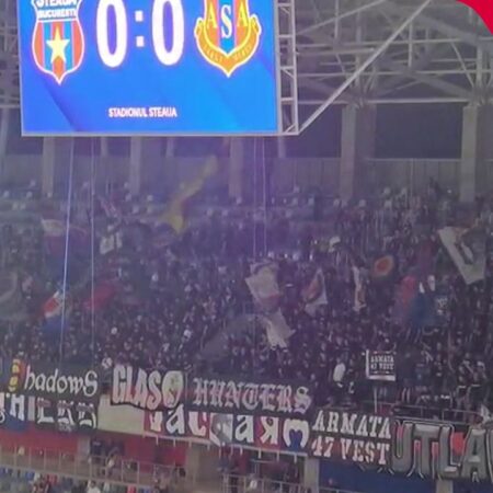 Atmosfera din Ghencea: Steaua – ASA Târgu-Mureș