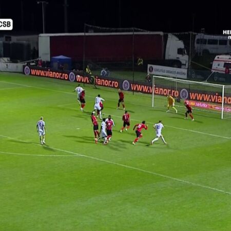 PrimaSport – Csikszereda – FCSB » Golul de început, marcat de Malcolm Edjouma