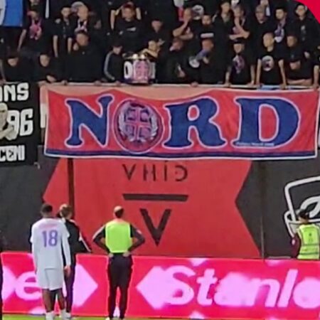 Csikszereda – FCSB 1-1. Maghiarii au sărbătorit alături de suporteri.