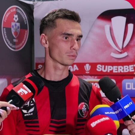 Csikszereda vs. FCSB 1-1 » Ervin Bakos, uimit că se află la același nivel cu campioana României: „Atmosfera ne-a fost de mare ajutor”