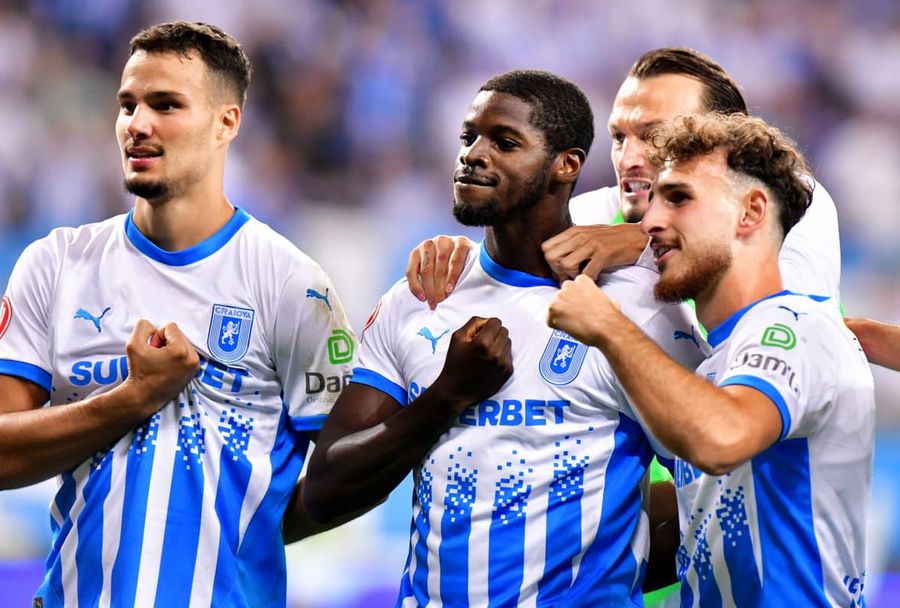 Cu Nsimba printre marcatori, Universitatea Craiova s-a calificat în grupa Conference League Antiaeriana e pregătită să frângă zborul Craiovei
