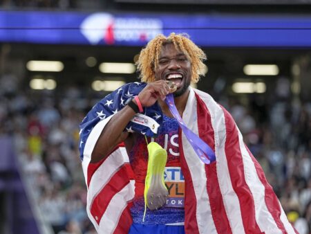 Noah Lyles a făcut ISTORIE la Campionatele Mondiale de la Tokyo » A egalat recordul lui Usain Bolt
