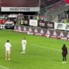 Moment special în Giulești, la pauza partidei Rapid – Hermannstadt.