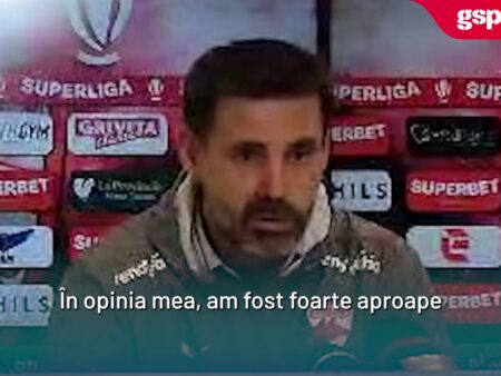 Zeljko Kopic, după Dinamo – Farul: „Adversarul a jucat conform așteptărilor. Îl felicit pentru prestația din repriza a doua”