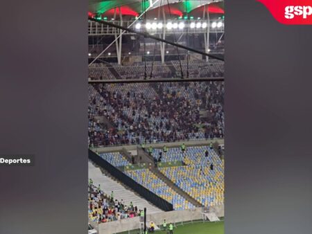 Întreținere violentă între fanii lui Lanus și forțele de ordine