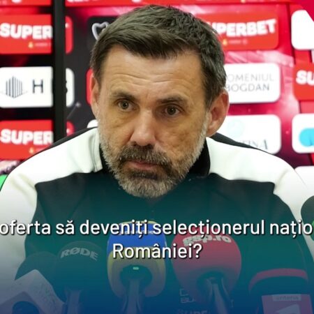 Ce afirmă Zeljko Kopic privind preluarea naționalei României: „Sunt convins că există antrenori români capabili pentru această poziție”