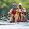 Andrei Cornea și Marian Enache, locul 6 în finala de dublu vâsle la Campionatele Mondiale de Canotaj din Shanghai