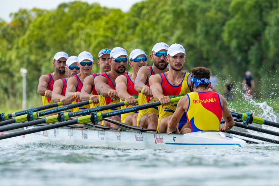 Barca feminină de 8 plus 1 rame a României, medalie de ARGINT la Campionatele Mondiale de canotaj de la Shanghai
