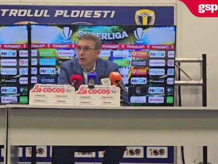 Eugen Neagoe, antrenorul Petrolului, după meciul cu Rapid: „Dacă nu era acel henț inventat, meciul se încheia 0-0”