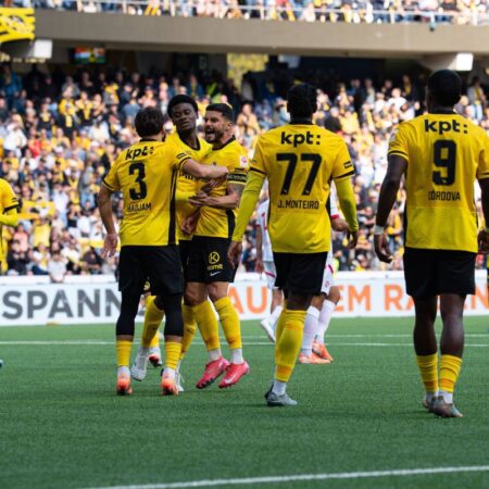 Înaintea confruntării cu FCSB din Europa League, Young Boys a avut o repriză spectaculoasă cu 6 goluri în campionatul elvețian.