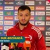 Portarul Oțelului, Dur-Bozoancă, a clarificat faza penalty-ului: „Din păcate, Cisotti a fost mai iute și l-am agățat”