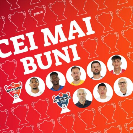 Votează AICI pentru „Jucătorul lunii” și „Antrenorul lunii”! » Descoperă nominalizații din septembrie 2025!