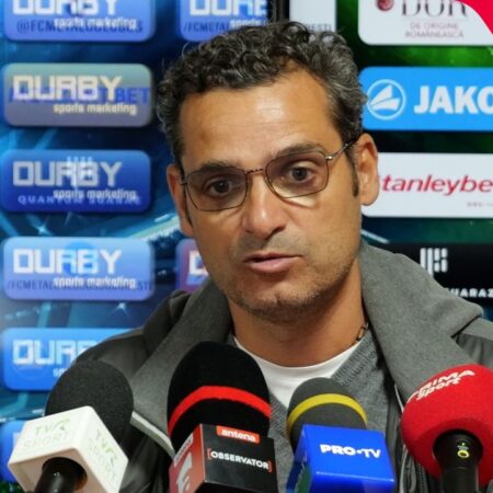 Metaloglobus vs. FC Botoșani 0-2 » Declarații de presă Mihai Teja