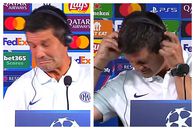 Imagini cu pățania lui Chivu în conferință se răspândesc în Italia.
