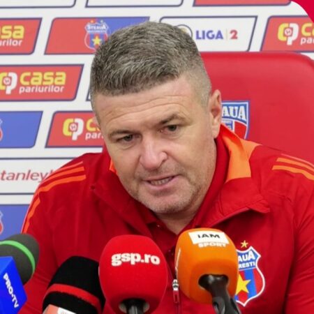 Steaua vs. Sepsi 2-1 » Conferință de presă Daniel Oprița: „Trebuie să mă adaptez la ideea că începem fiecare meci cu 0-1”