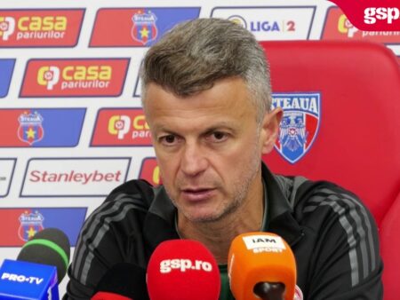 Steaua vs. Sepsi 2-1 » Conferința de presă a lui Ovidiu Burcă după înfrângerea din această seară: „Aveam așteptări de la o echipă matură pe care o antrenez”