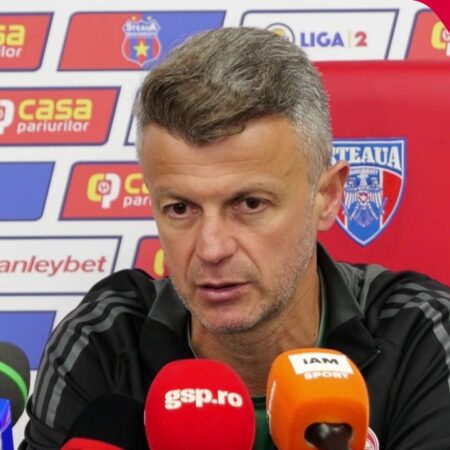 Steaua vs. Sepsi 2-1 » Conferința de presă a lui Ovidiu Burcă după înfrângerea din această seară: „Aveam așteptări de la o echipă matură pe care o antrenez”