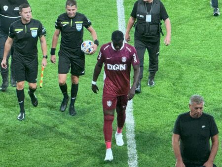 Kurt Zouma a avut debutul la CFR Cluj! Ce notă a obținut în cele 16 minute jucate contra UTA?