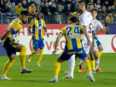 Marcel Bîrsan, criticat aspru de cei de la Petrolul pentru decizia care a condus la golul Rapidului: „Inventează!”