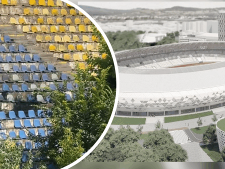 „Anunțăm cu entuziasm că facem un nou pas spre construirea unui nou stadion” + „Vechea arenă a orașului este o ruină de peste 10 ani”