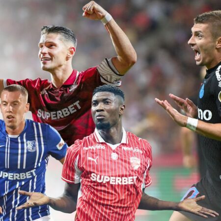 Surprize mari în primul „11” ideal al primelor 8 etape din Superligă » 4 jucători de la o echipă ce se zbate să prindă play-off-ul