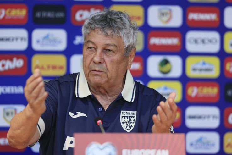 Mircea Lucescu, conferință înainte de Cipru - România/ foto: Cristi Preda