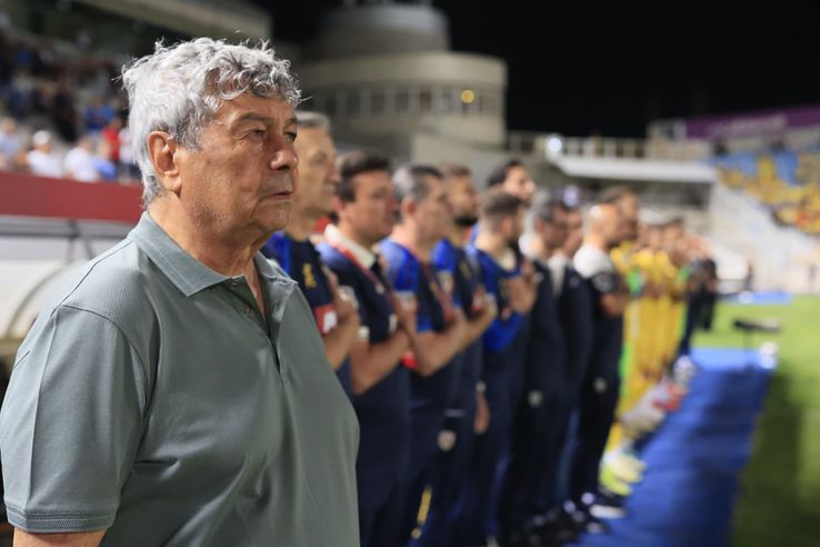 Mircea Lucescu în Cipru - România