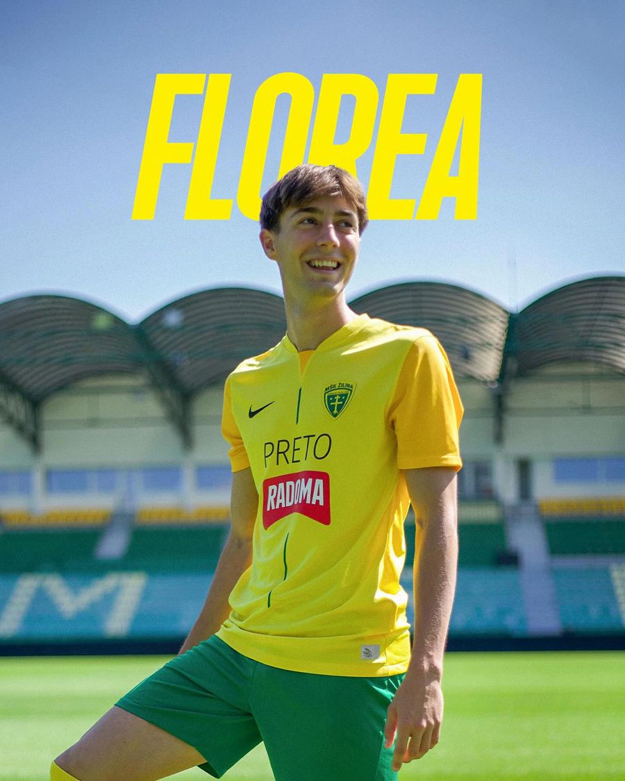 Andrei Florea / Foto: Facebook Zilina Internaționalul român de tineret a plecat de la Juventus » Contract pe 3 ani la noua echipă