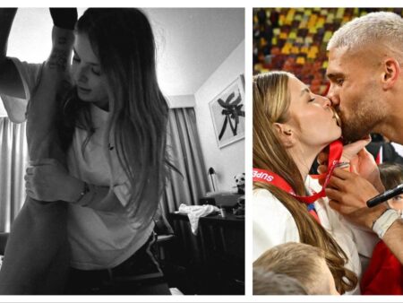 Antonia îi oferă sprijin lui Bîrligea » Cum s-au fotografiat la Belgrad, unde golgheterul FCSB-ului își continuă recuperarea