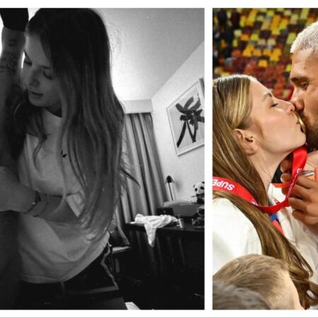 Antonia îi oferă sprijin lui Bîrligea » Cum s-au fotografiat la Belgrad, unde golgheterul FCSB-ului își continuă recuperarea