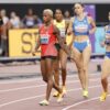 Andrea Miklos a fost eliminată în semifinalele probei de 400 m la Campionatele Mondiale, în ciuda unui record personal sezonier.